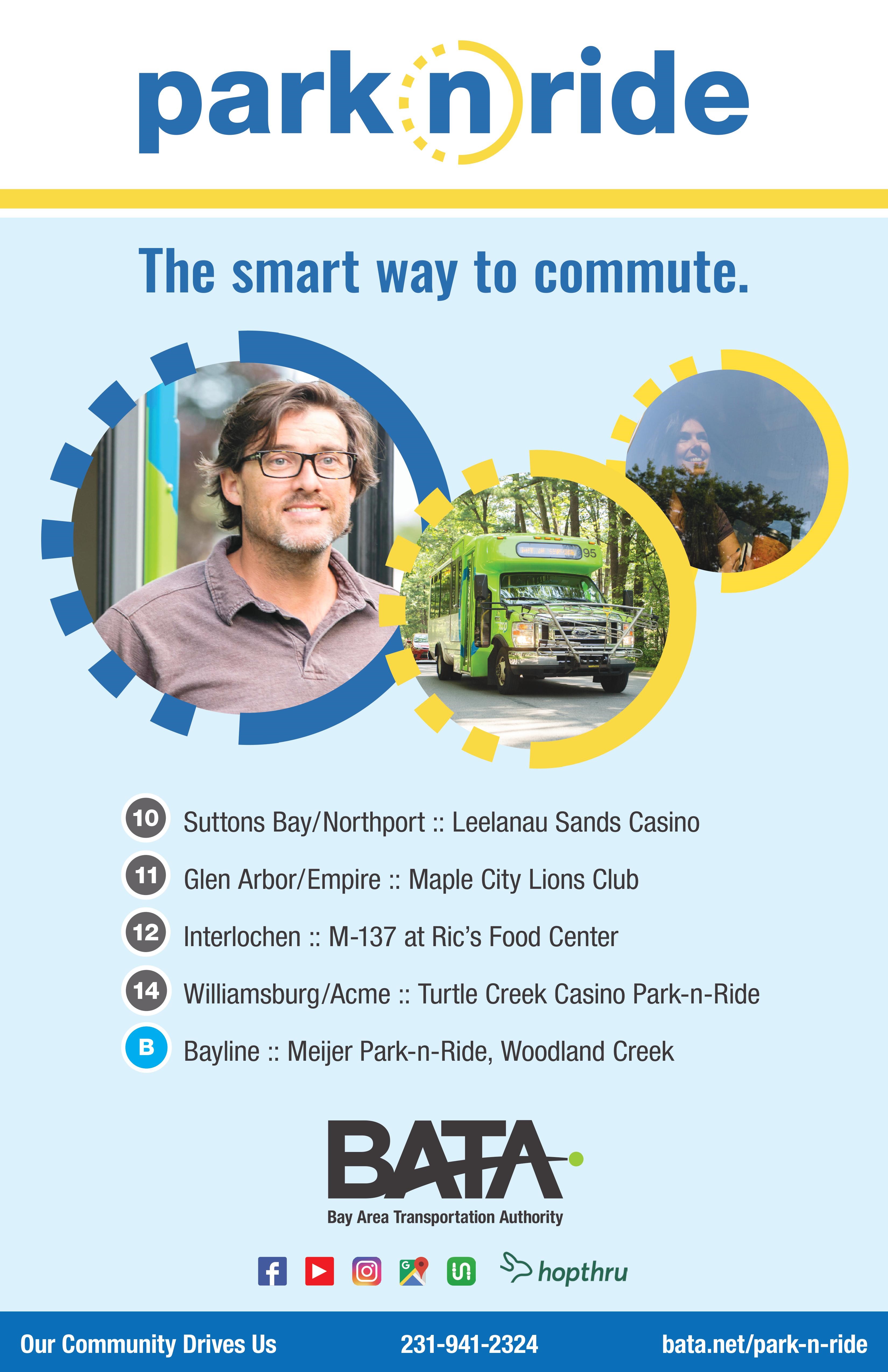 ParknRide BATA Transportation Information BATA